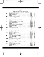 Preview for 2 page of Clatronic CMG 2459 Instruction Manual & Guarantee