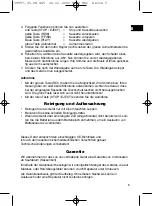 Preview for 5 page of Clatronic CR 465 Instruction Manual & Guarantee