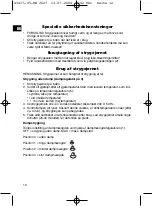 Предварительный просмотр 12 страницы Clatronic DB 2627 Instruction Manual & Guarantee