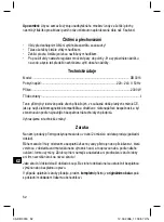 Предварительный просмотр 52 страницы Clatronic DB 3016 Instruction Manual