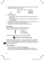 Предварительный просмотр 56 страницы Clatronic DB 3061 K Instruction Manual