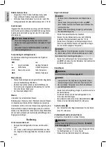 Предварительный просмотр 6 страницы Clatronic DB 3475 Instruction Manual