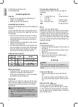 Предварительный просмотр 6 страницы Clatronic DBC 3388 Instruction Manual