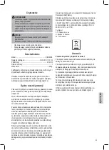 Предварительный просмотр 43 страницы Clatronic DBC 3388 Instruction Manual