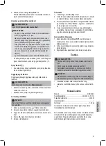 Предварительный просмотр 47 страницы Clatronic DBC 3388 Instruction Manual