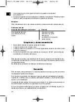 Preview for 20 page of Clatronic DBS 2580 Instruction Manual & Guarantee