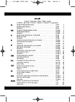 Предварительный просмотр 2 страницы Clatronic DBS 2825 Instruction Manual & Guarantee