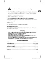 Предварительный просмотр 13 страницы Clatronic DBS 3000 Instruction Manual & Guarantee