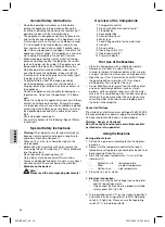 Предварительный просмотр 24 страницы Clatronic DBS 3001 Instruction Manual & Guarantee