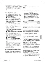 Предварительный просмотр 25 страницы Clatronic DBS 3001 Instruction Manual & Guarantee