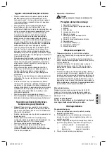 Предварительный просмотр 27 страницы Clatronic DBS 3001 Instruction Manual & Guarantee