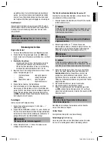 Предварительный просмотр 5 страницы Clatronic DBS 3024 Instruction Manual