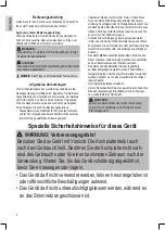 Preview for 4 page of Clatronic DKP 3668 E Instruction Manual