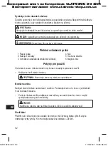 Preview for 52 page of Clatronic DO 3204 Instruction Manual & Guarantee