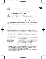 Предварительный просмотр 11 страницы Clatronic DR 2812 Instruction Manual