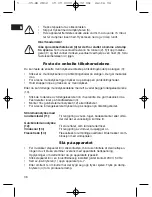 Предварительный просмотр 36 страницы Clatronic DR 2812 Instruction Manual