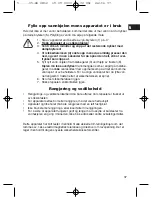 Предварительный просмотр 37 страницы Clatronic DR 2812 Instruction Manual