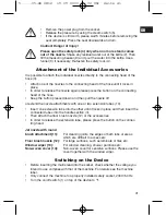 Предварительный просмотр 41 страницы Clatronic DR 2812 Instruction Manual