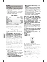 Предварительный просмотр 32 страницы Clatronic DR 3539 Instruction Manual