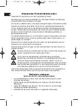 Preview for 4 page of Clatronic DR 572 Instruction Manual & Guarantee