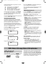 Preview for 62 page of Clatronic DVD 534 HC Instructions For Use Manual