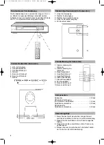 Preview for 6 page of Clatronic DVD 608 HC Instruction Manual & Guarantee