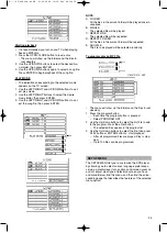 Preview for 35 page of Clatronic DVD 608 HC Instruction Manual & Guarantee