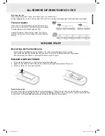 Предварительный просмотр 7 страницы Clatronic DVD 619 HC Instruction Manual