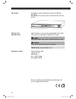 Preview for 46 page of Clatronic DVD 755 HC Operation Manual