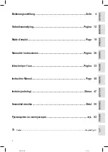 Preview for 2 page of Clatronic EBG 3760 Instruction Manual