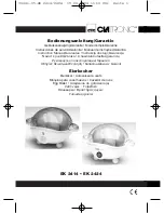 Clatronic EK 2414 Instruction Manual preview