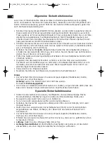 Предварительный просмотр 4 страницы Clatronic EKI 3092 Instruction Manual