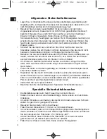 Preview for 4 page of Clatronic ES 2612 Instruction Manual & Guarantee