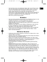 Preview for 9 page of Clatronic ES 2612 Instruction Manual & Guarantee