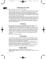 Preview for 44 page of Clatronic ES 2612 Instruction Manual & Guarantee