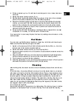 Preview for 35 page of Clatronic ES 2657 Instruction Manual