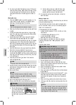 Предварительный просмотр 54 страницы Clatronic ES 3584 Instruction Manual