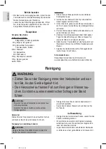 Preview for 6 page of Clatronic FD 3516 Instruction Manual