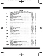 Предварительный просмотр 2 страницы Clatronic FR 2786 Instruction Manual