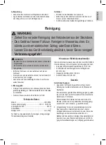 Предварительный просмотр 5 страницы Clatronic HAS 3659 Instruction Manual
