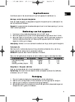 Preview for 9 page of Clatronic HM 2830 Instruction Manual & Guarantee