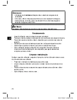 Preview for 26 page of Clatronic HR 2603 N Instruction Manual & Guarantee