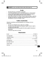 Preview for 53 page of Clatronic HR 2603 N Instruction Manual & Guarantee