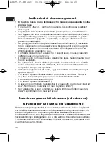 Preview for 20 page of Clatronic HR 2603 Instruction Manual & Guarantee