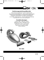 Clatronic HS 2631 Instruction Manual & Guarantee preview