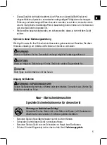 Предварительный просмотр 5 страницы Clatronic HSM 3441 NE Instruction Manual