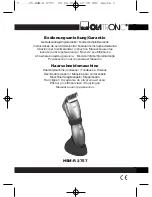 Clatronic HSM-R 2757 Instruction Manual preview