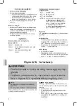 Предварительный просмотр 36 страницы Clatronic HTD 3055 PROFI Instruction Manual