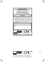 Preview for 36 page of Clatronic HTD 3429 Instruction Manual