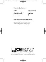 Preview for 42 page of Clatronic KA 2426 Instruction Manual & Guarantee